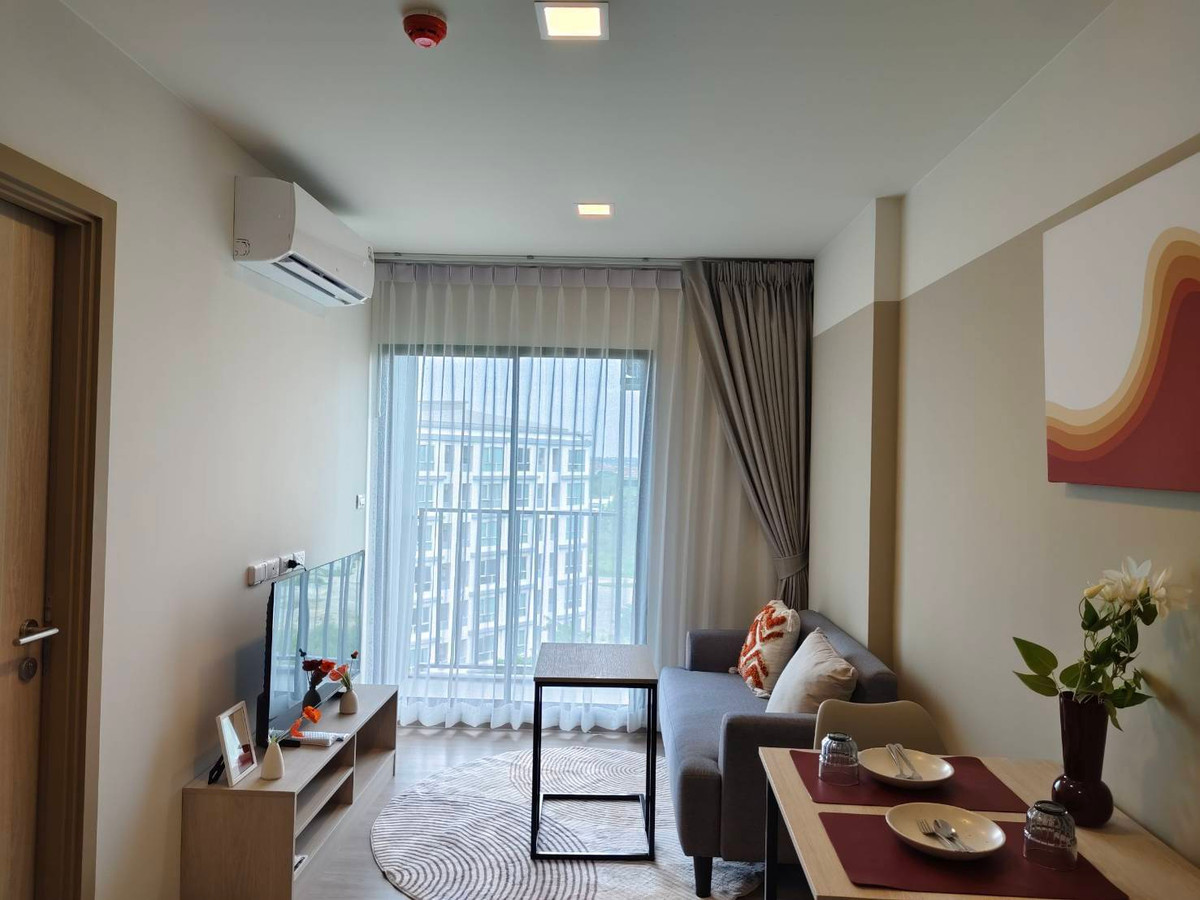 ให้เช่าคอนโดพัทยา บางแสน ชลบุรี สัตหีบ : 🎉ห้องสวยใหม่มาก! D Condo Sense บางแสน แต่งครบ พร้อมเข้าอยู่ 12,000 บาท/เดือน!! ติดต่อด่วน 📞 065-5639565 / 093-1681685 💚 LINE: @wsrcondo