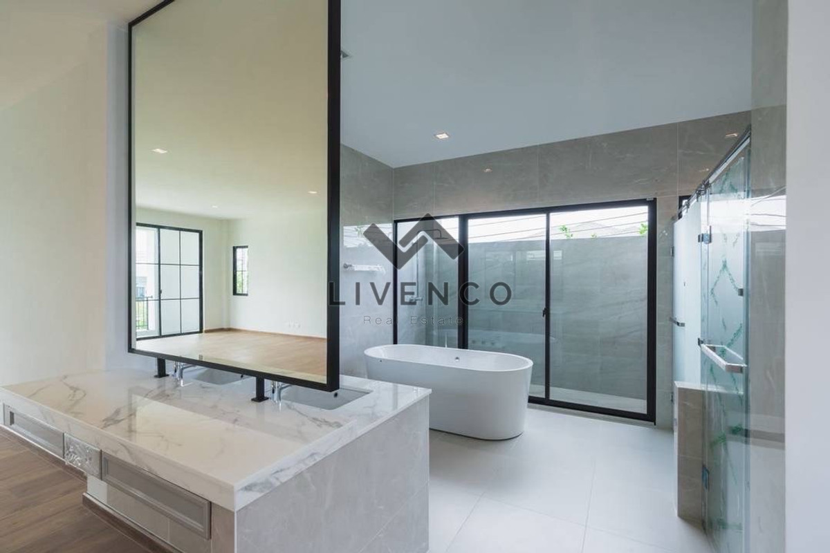 For SaleHousePhutthamonthon, Salaya : Single house for sale, Laddarom (Phutthamonthon Sai 3), single house, garden view.