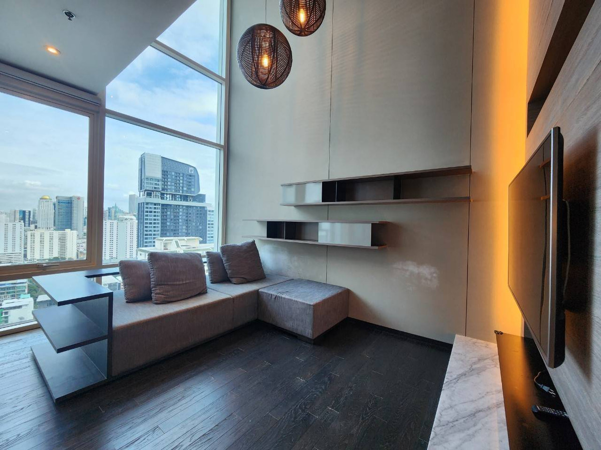 ให้เช่าคอนโดราชเทวี พญาไท : For Rent Condo Villa Rachatewi Duplex fully furnished (S03-2180 ) 