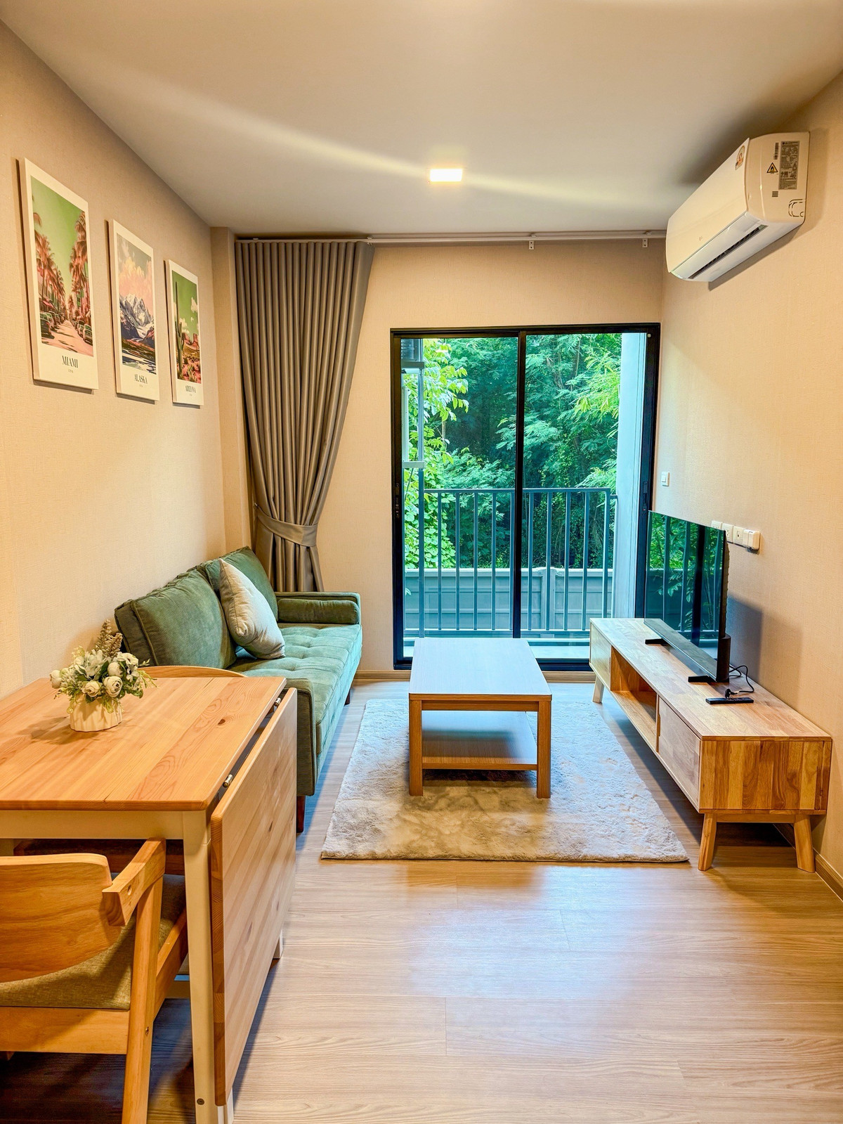 ให้เช่าคอนโดพัทยา บางแสน ชลบุรี สัตหีบ : D Condo Sense บางแสน ห้องใหม่ พร้อทแอร์ 2 ตัว + เครื่องซักผ้า + เฟอร์ฯ ครบ ให้เช่าเพียง 12,000!📞 065-5639565 | 093-1681685 💚 LINE: @wsrcondo