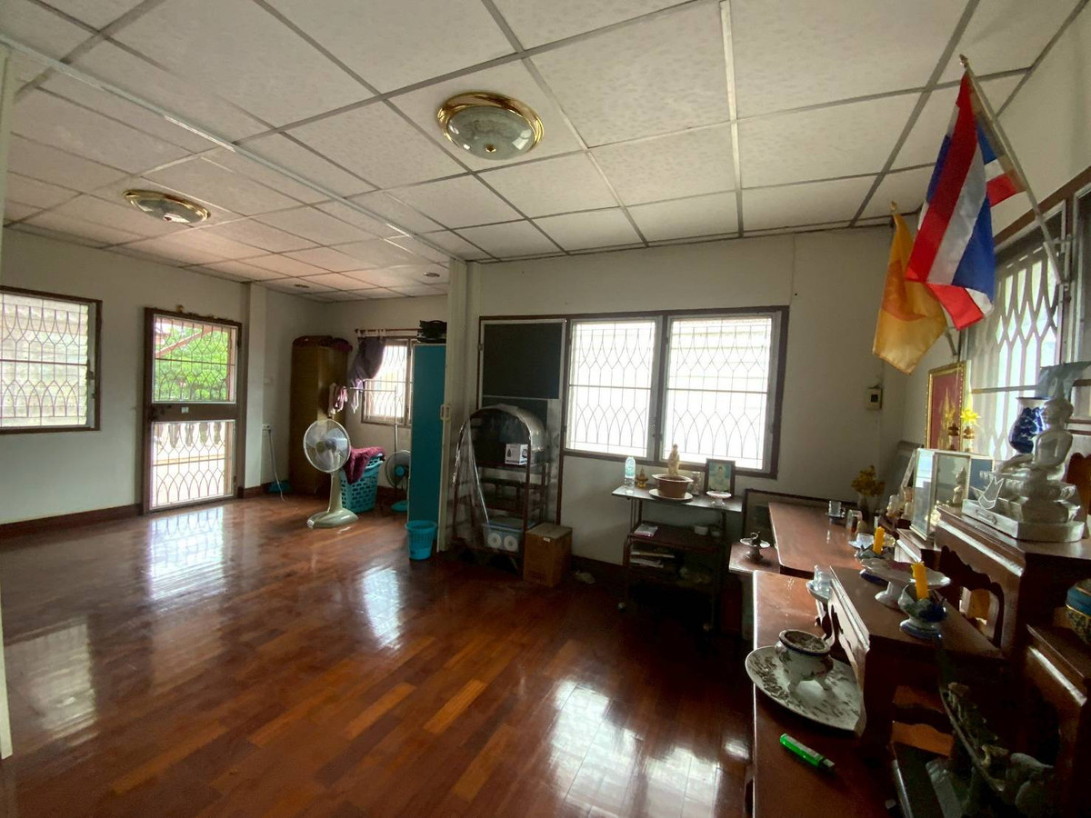 For SaleHouseNawamin, Ramindra : 94507 - 2-story detached house, 54 square meters, perfect usable space. Suitable for medium-sized families, Soi Ramintra 46, intersection 3/3, good location, convenient to travel in and out in many ways, Nawamin Road, Nuanchan, Ramintra, can travel by the