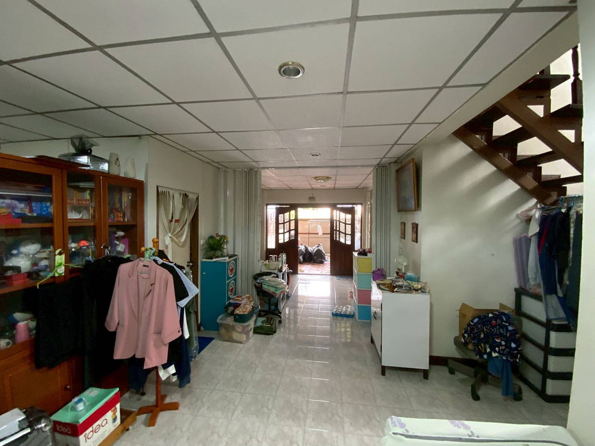 For SaleHouseNawamin, Ramindra : 94507 - 2-story detached house, 54 square meters, perfect usable space. Suitable for medium-sized families, Soi Ramintra 46, intersection 3/3, good location, convenient to travel in and out in many ways, Nawamin Road, Nuanchan, Ramintra, can travel by the