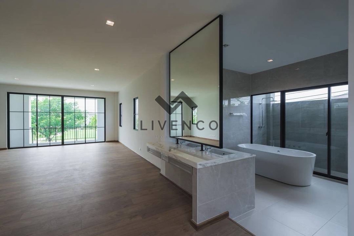 For SaleHousePhutthamonthon, Salaya : Single house for sale, Laddarom (Phutthamonthon Sai 3), single house, garden view.