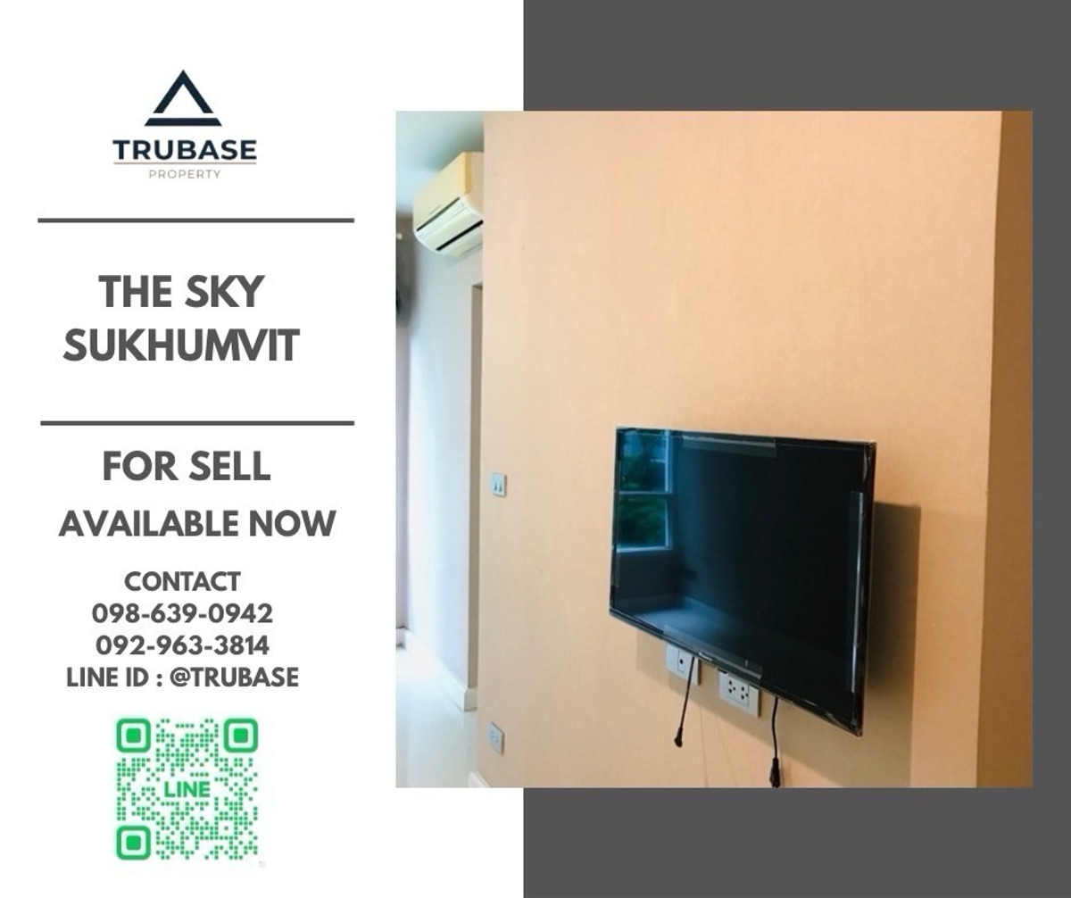 For SaleCondoOnnut, Udomsuk : 📍For sale The sky sukhumvit near BTS Udomsuk and Bearing 📍
