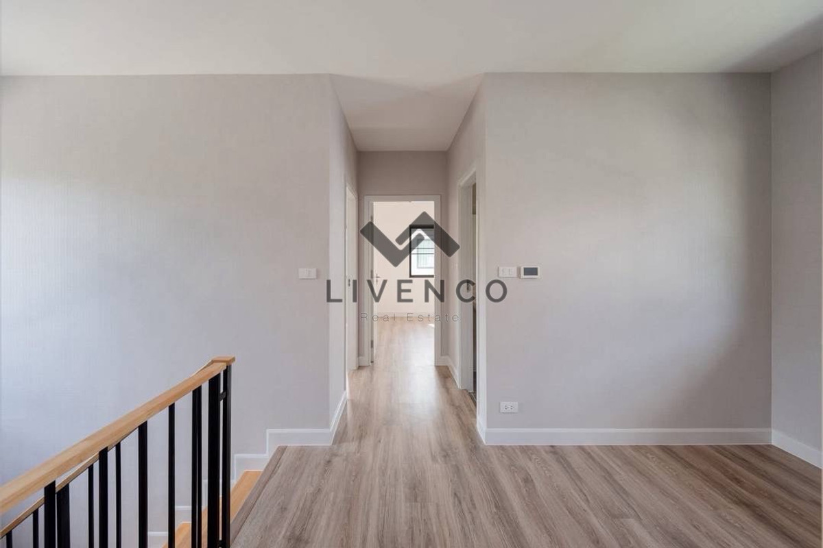 For SaleHousePhutthamonthon, Salaya : Single house for sale, Pave (Pinklao-Salaya)  View in front of the garden, corner plot ♥️