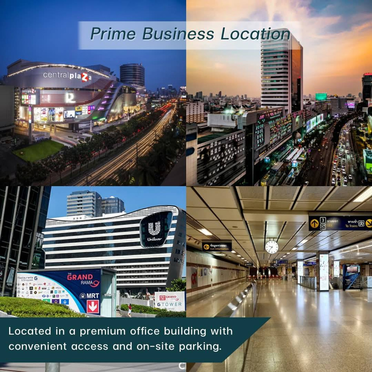 For RentOfficeRatchadapisek, Huaikwang, Suttisan : V.ONE TOWER office for rent, next to Rama 9 Road, near the MRTA Orange Line, MRTA Station, starting at 88 sq m., rent 63,360 baht/month.