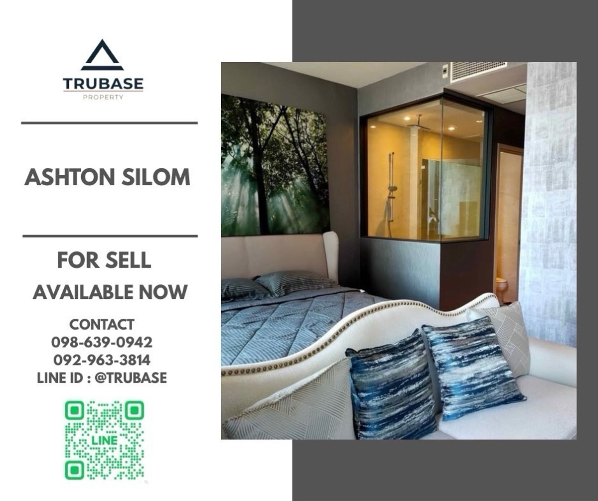 ขายคอนโดสีลม ศาลาแดง บางรัก : 📍ขาย Ashton silom Best price 📍