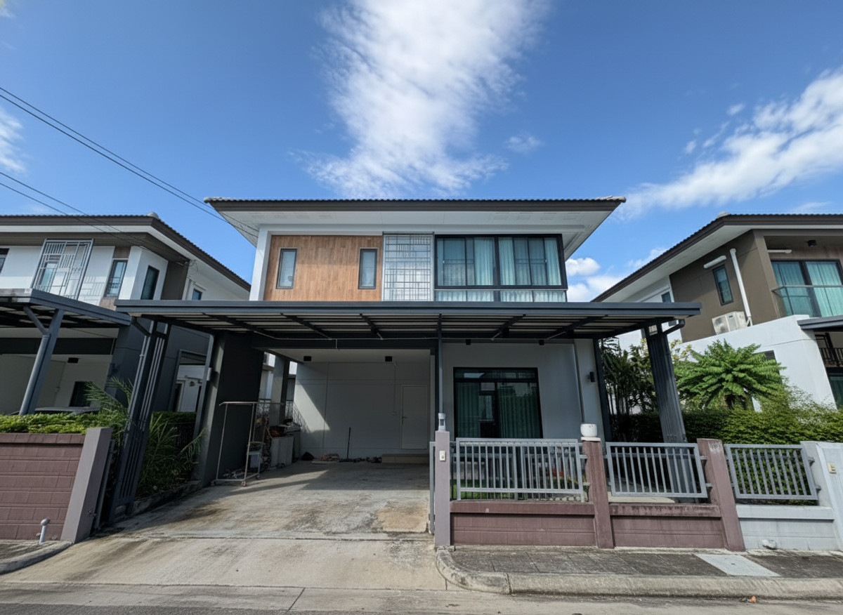 ขายบ้านเสรีไทย-นิด้า : มูลค่าที่คุณคู่ควร ในราคาที่คุณไม่อาจปฏิเสธ! บ้านเดี่ยวสุดคุ้ม H Cape Serene บางนา-สุขาภิบาล 2 