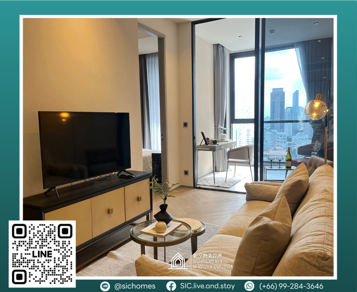 For RentCondoSathorn, Narathiwat : For rent ✨The Reserve Sathorn✨1 bedroom, size 56.08 sq m, luxury condo in the heart of Sathorn🏢🥰, near MRT Silom and Lumpini🚆
