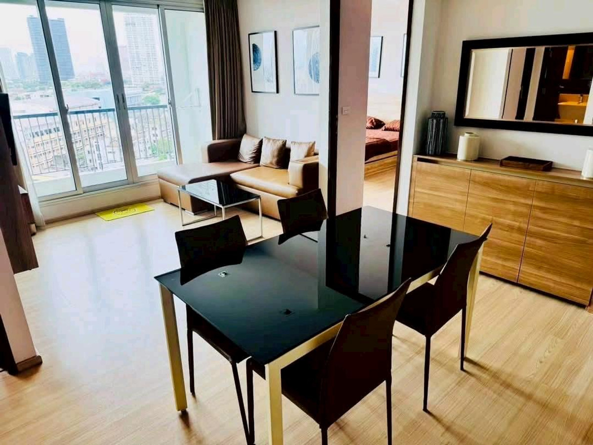 For RentCondoSathorn, Narathiwat : For Rent Rhythm Sathorn 2bed2bath 67 Sqm Fullyfurnish 38,000-