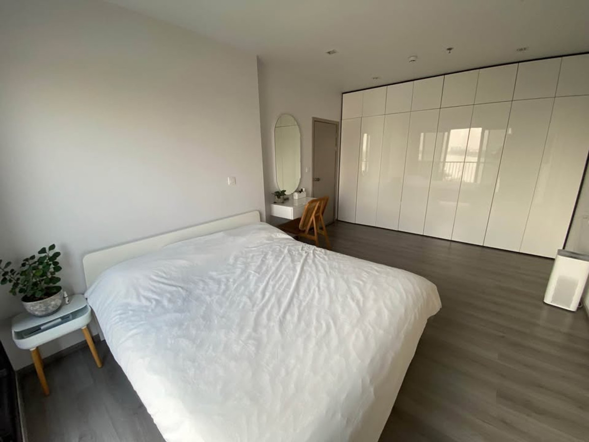 For SaleCondoRattanathibet, Sanambinna : 🏙️✨ For Sale: Politan Aqua Condo  2 Bedrooms, 2 Bathrooms, Stunning River View, Move-In Ready, Near MRT Saphan Phra Nang Klao 🌊🛥️