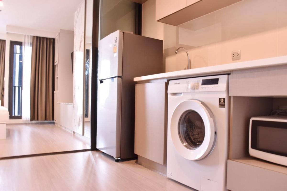 For RentCondoLadprao, Central Ladprao : 🔥Urgent for Rent🔥 Life Ladprao, beautiful view, marble-patterned decor, fully furnished, ready to move in, near MRT Phahon Yothin and BTS Ha Yaek Lat Phrao.