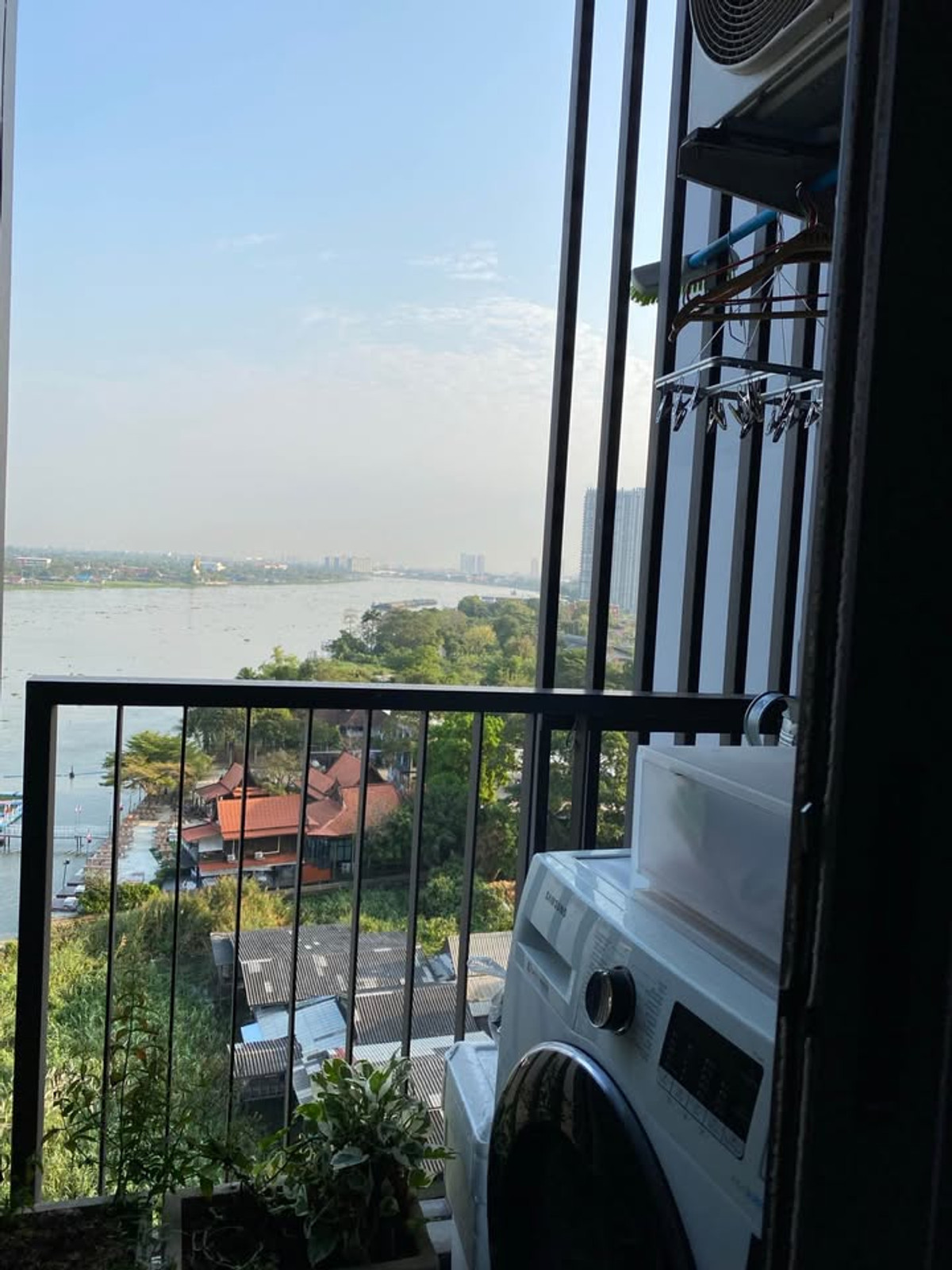 For SaleCondoRattanathibet, Sanambinna : 🏙️✨ For Sale: Politan Aqua Condo  2 Bedrooms, 2 Bathrooms, Stunning River View, Move-In Ready, Near MRT Saphan Phra Nang Klao 🌊🛥️