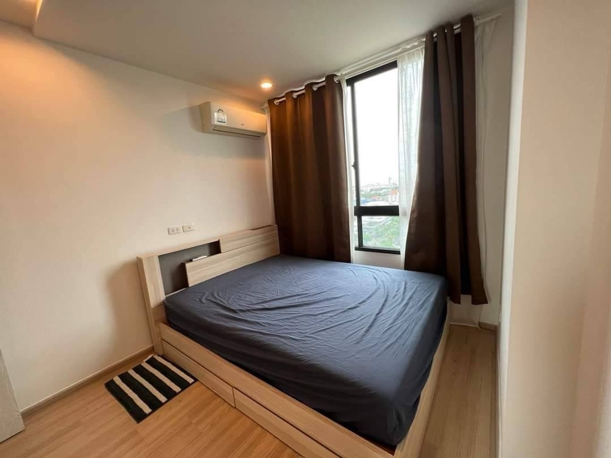 For RentCondoOnnut, Udomsuk : Luxury condo for rent next to BTS Artemis Sukhumvit77 project, complete with furniture and electrical appliances, ready to move in. 15th floor, city view, 14,000 baht