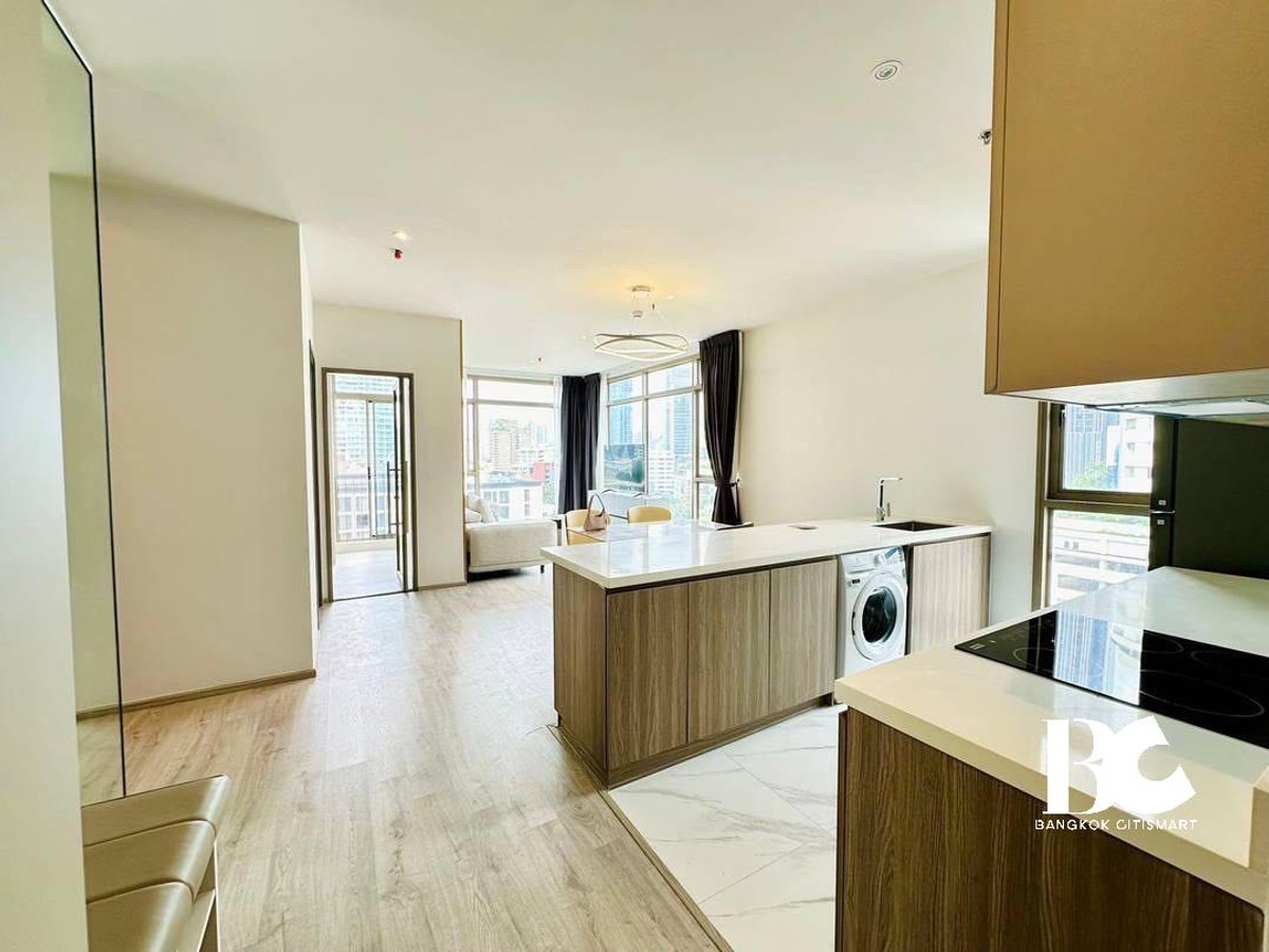 ให้เช่าคอนโดสุขุมวิท อโศก ทองหล่อ : 🔥Brand new 2 bedrooms for rent at rhythm ekkamai estate 🔥