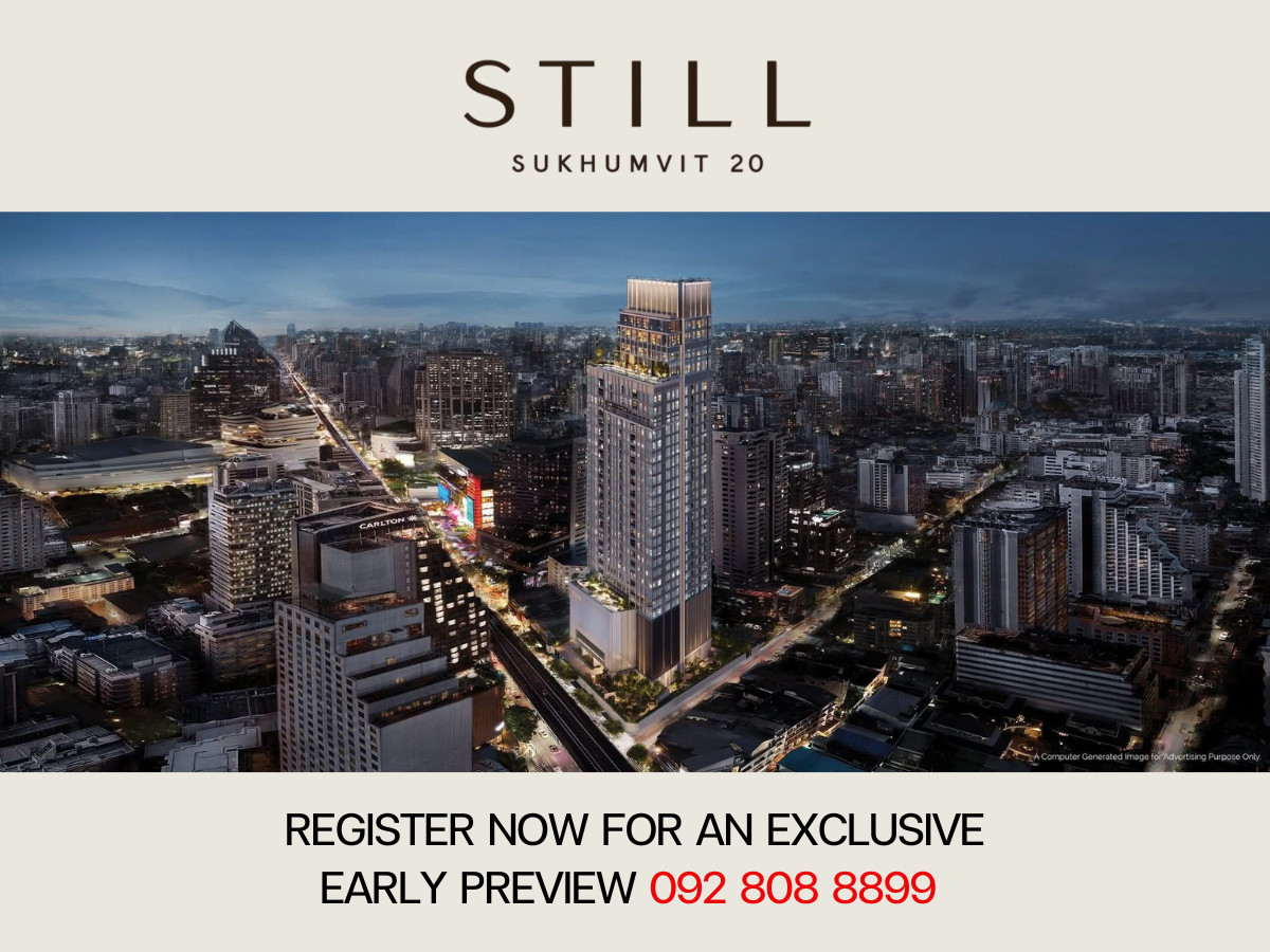 For SaleCondoSukhumvit, Asoke, Thonglor : ⭐️ Special Early Bird ⭐️ STILL Sukhumvit 20 3 Bedrooms · 3 Bathrooms  Rare Items 📱 092-8088899