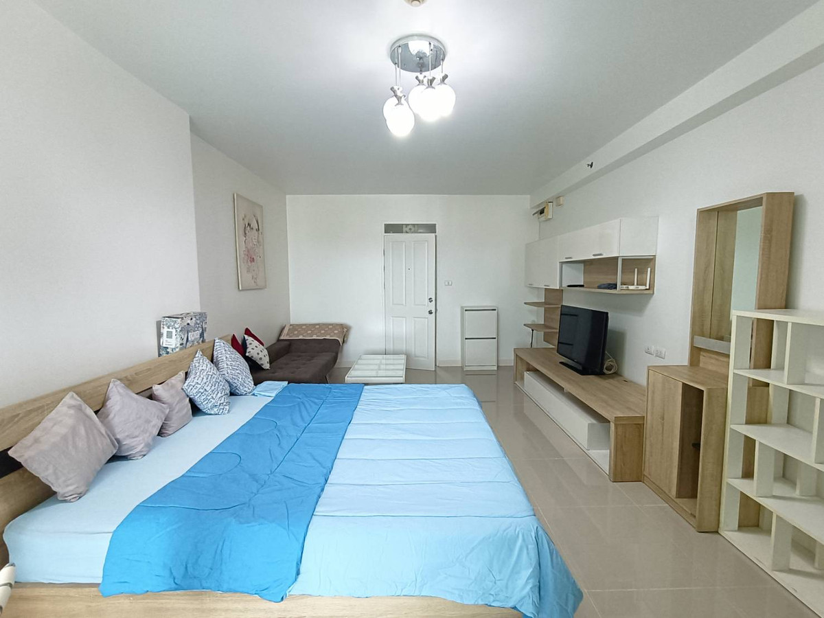 For RentCondoPattanakan, Srinakarin : Condo for rent, Supalai Park Srinakarin, fully furnished, ready to move in, next to the BTS.