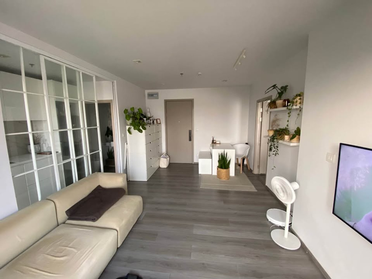 For SaleCondoRattanathibet, Sanambinna : 🏙️✨ For Sale: Politan Aqua Condo  2 Bedrooms, 2 Bathrooms, Stunning River View, Move-In Ready, Near MRT Saphan Phra Nang Klao 🌊🛥️