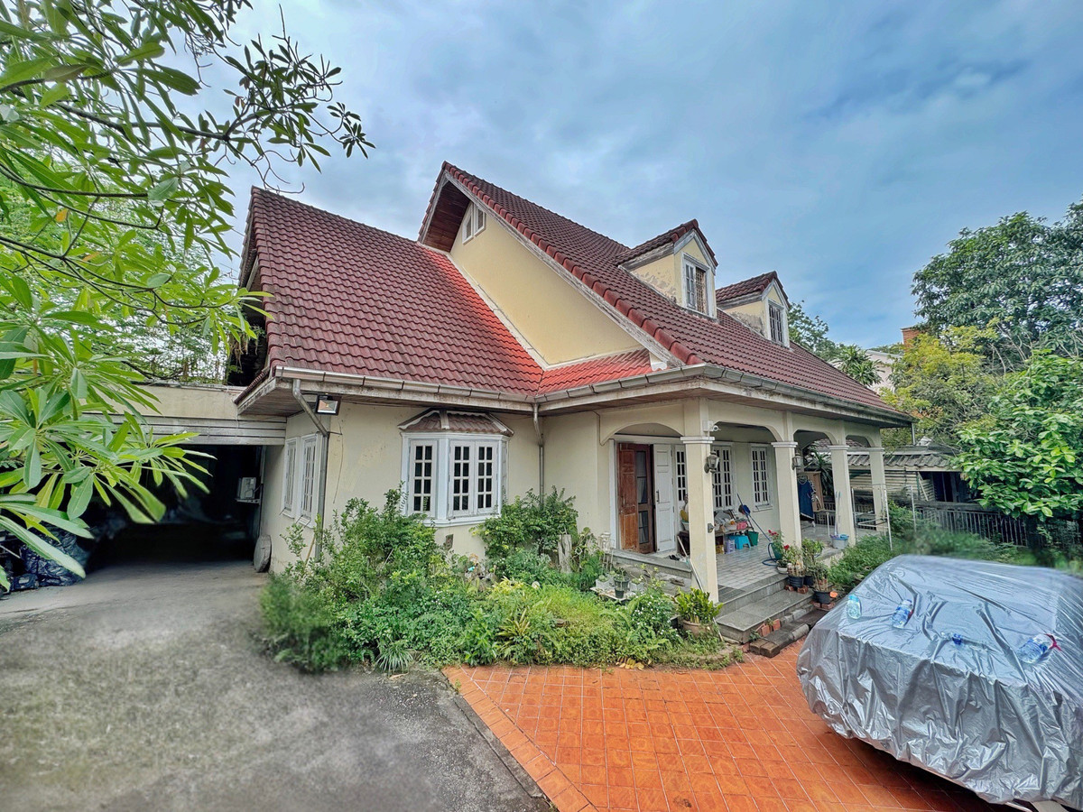 For SaleHouseVipawadee, Don Mueang, Lak Si : Single house for sale Vibhavadi Rangsit 64 - Chaengwattana 1 | 129 sq m | 300 sq m | 5 bedrooms, 5 bathrooms | Special price 14.5 million baht, suitable for living and making a home office. Location near Don Mueang - Laksi - Chaengwattana Government Cente