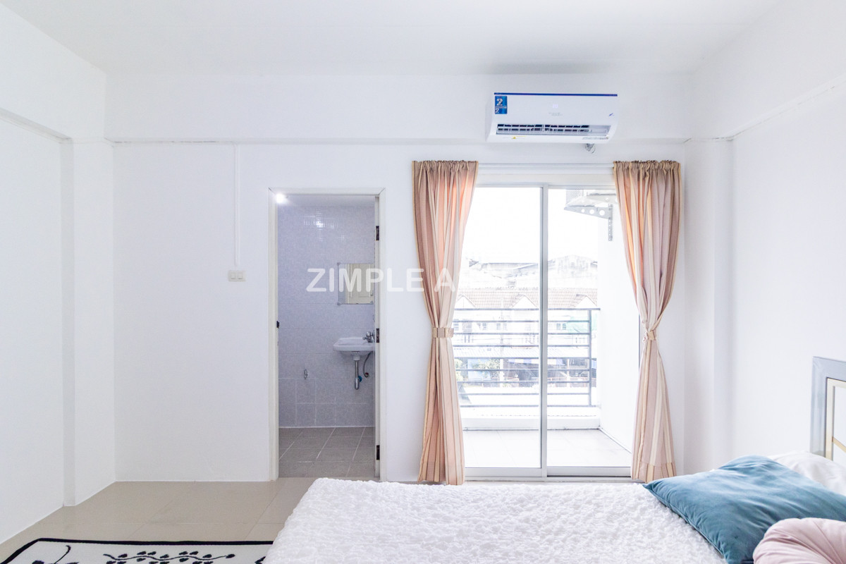 For RentSamut Prakan,Samrong : Line ID: @zimple_asseet Apartment for Rent near Bang Phli Industrial Estate, Soi Muban Saeng Tawan Spacious, clean, safe, and affordable rooms in a convenient location.