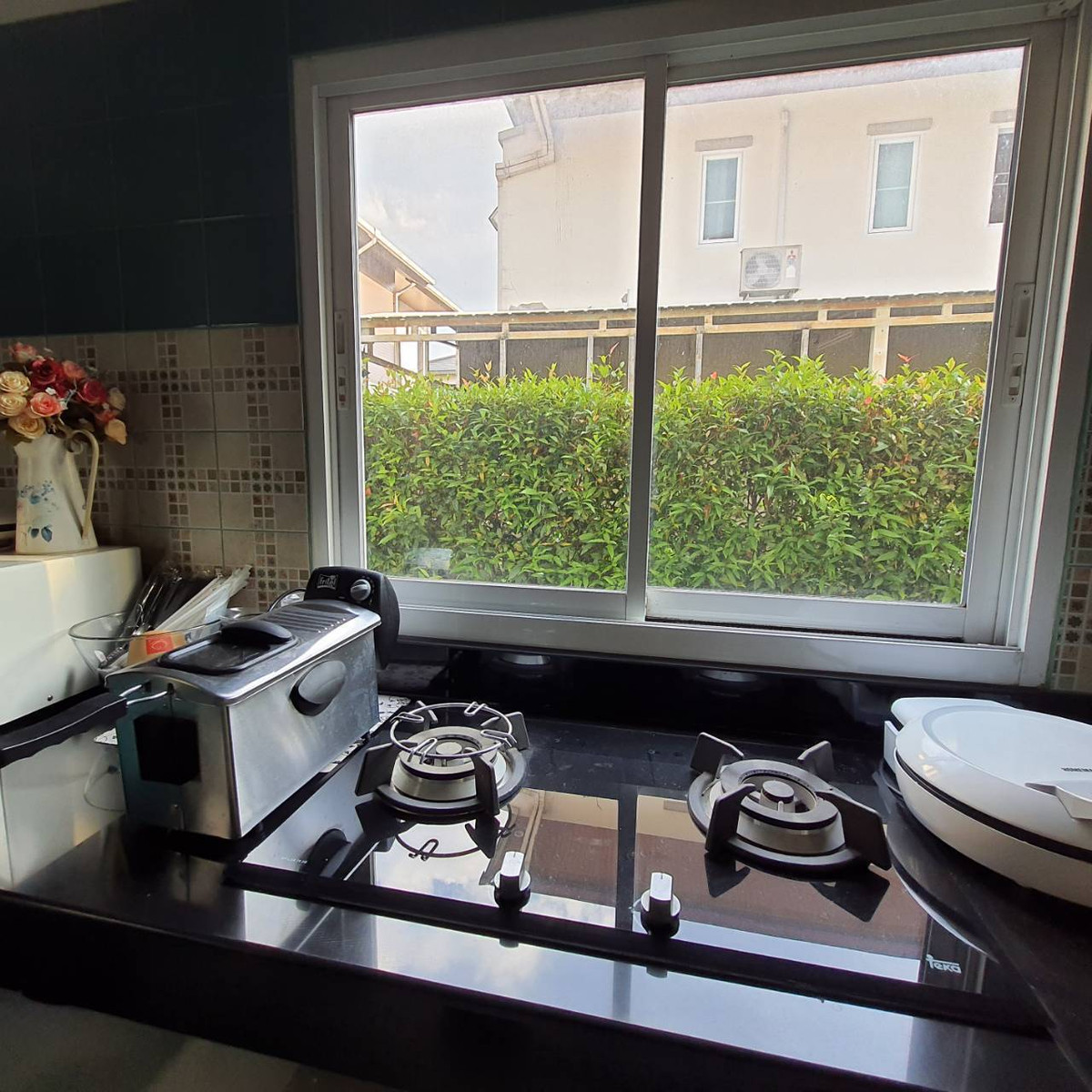 For SaleHousePhutthamonthon, Salaya : Very special discount, 2-story detached house (corner plot) near Borommaratchachonnani Road. Busarakam Residence Village