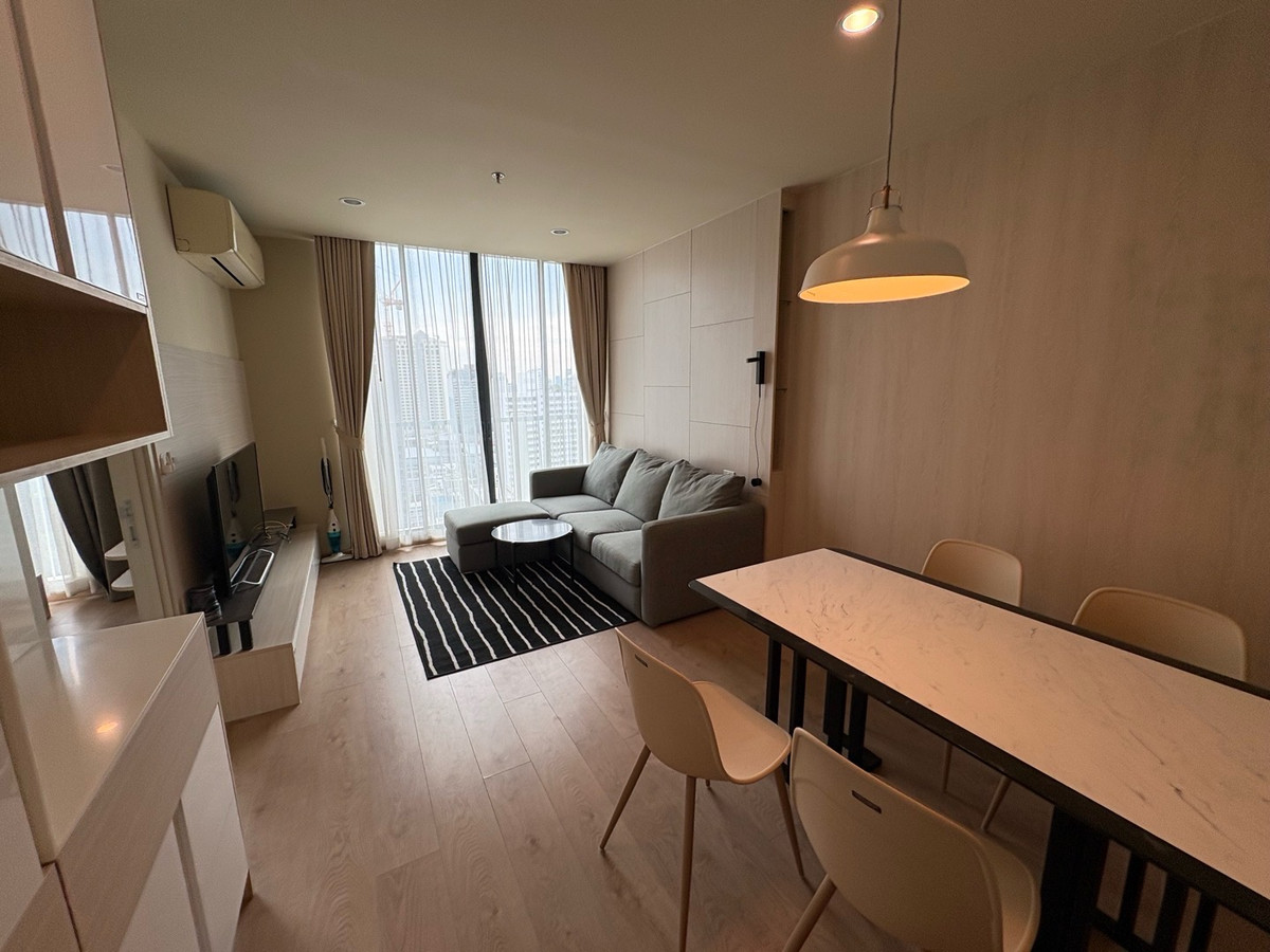 ให้เช่าคอนโดสุขุมวิท อโศก ทองหล่อ : 🔥Rent 2Br 2BR🔥68sqm🔥Floor22🔥48,000/month🔥Noble Recole🔥