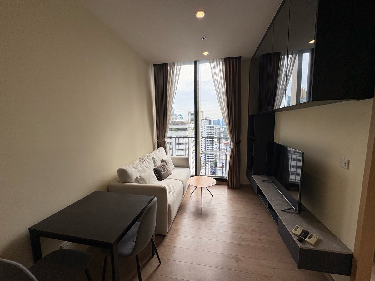 ให้เช่าคอนโดสุขุมวิท อโศก ทองหล่อ : 🔥Rent 1BR🔥35sqm🔥23,000/month🔥Floor20🔥Nice View🔥Noble Be 19🔥