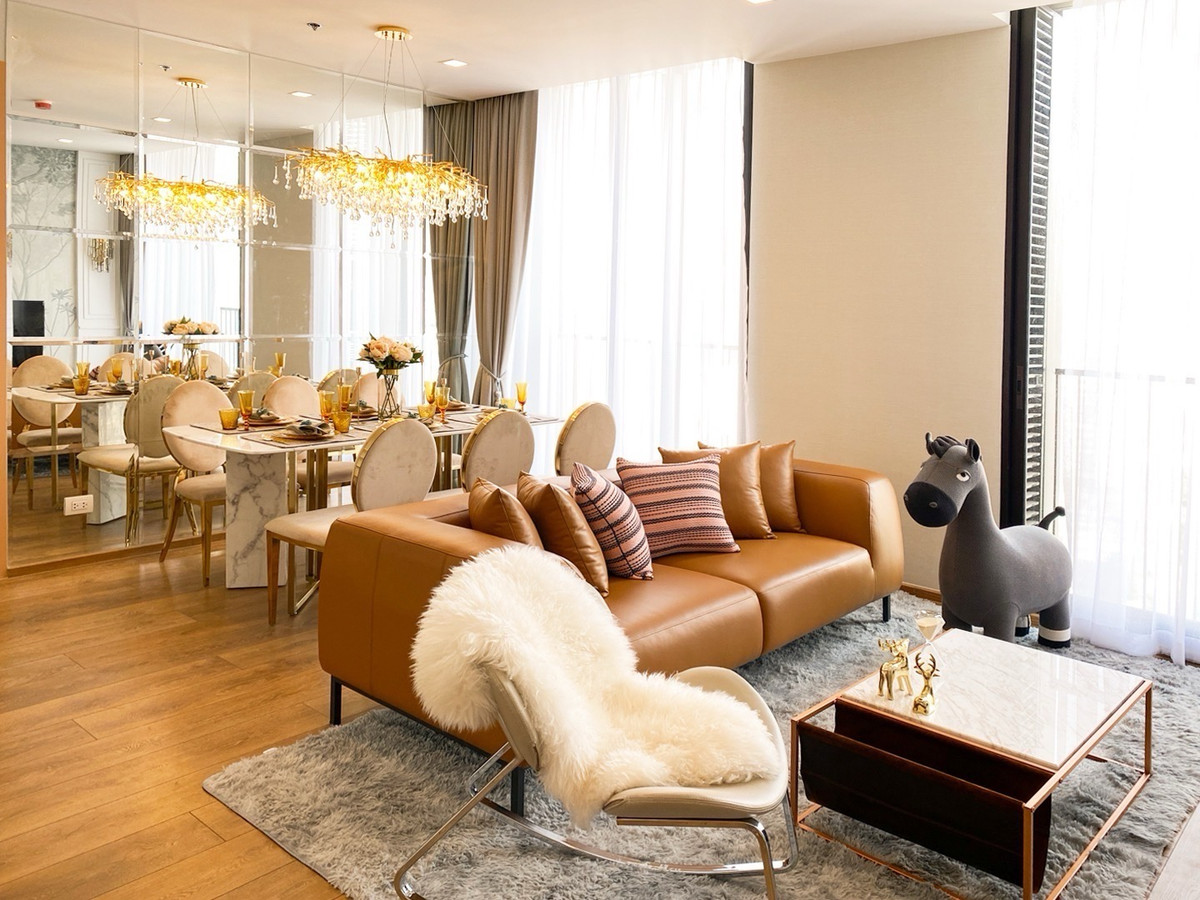 ให้เช่าคอนโดสุขุมวิท อโศก ทองหล่อ : 🔥Rent 2BR 2BR🔥70sqm🔥Floor24🔥70,000/month🔥Noble Be 33🔥