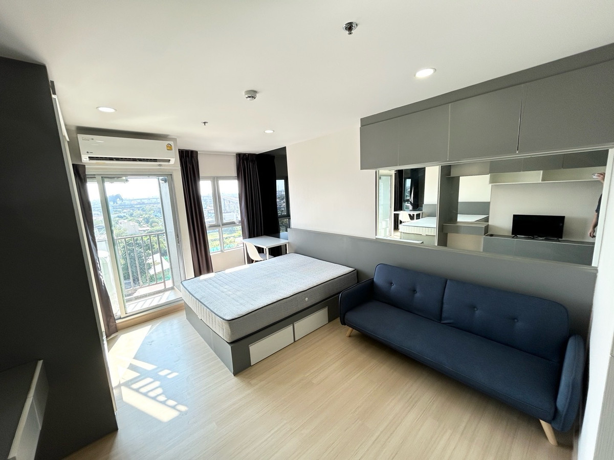 ให้เช่าคอนโดสมุทรปราการ สำโรง : ศุภาลัย สุขุมวิท 117 สตูดิโอ  1 ห้องน้ำ  ชั้น 10  ขนาด 29 ตรม  ราคาเช่า 11000 บาท 