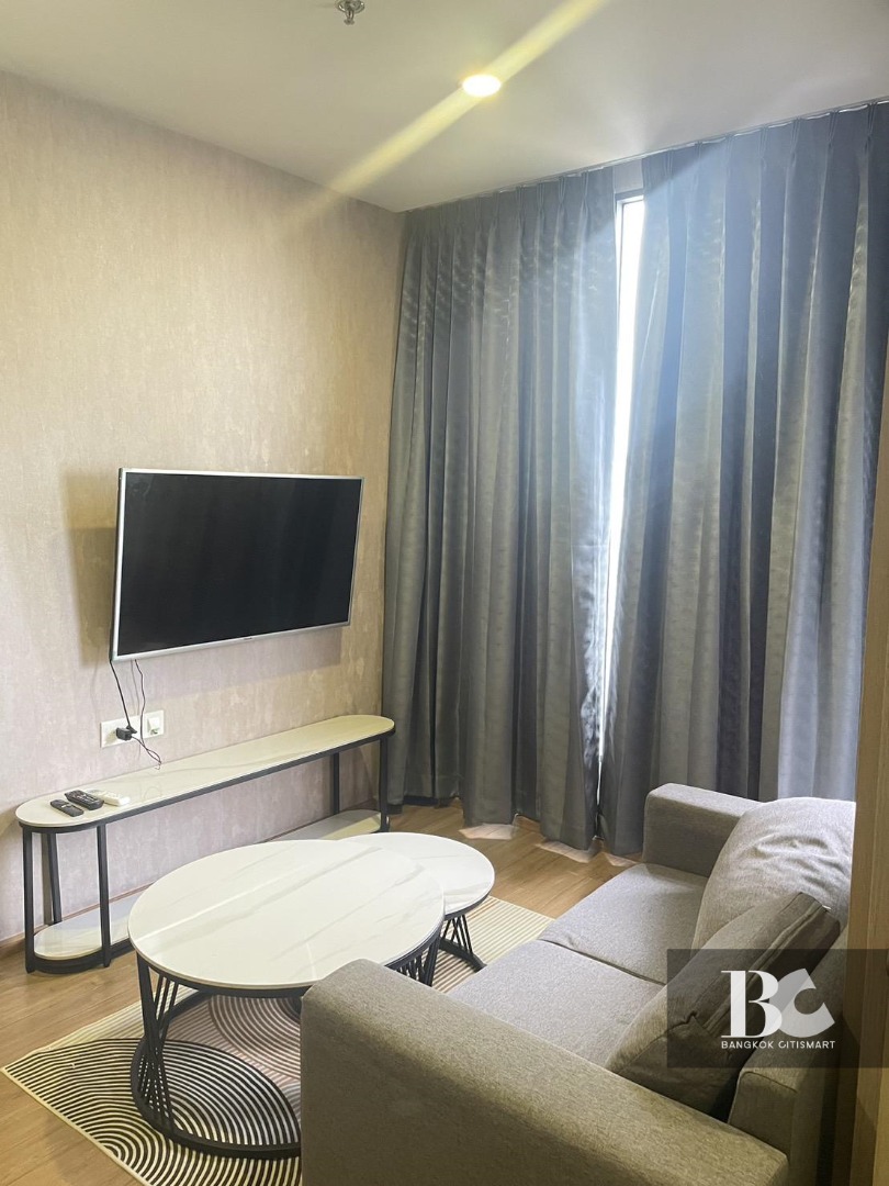 For RentCondoRama9, Petchburi, RCA : 🔥Urgent rental🔥Cloud Thonglor-Phetchaburi* near MRT Phetchaburi station, fully furnished, ready to move in