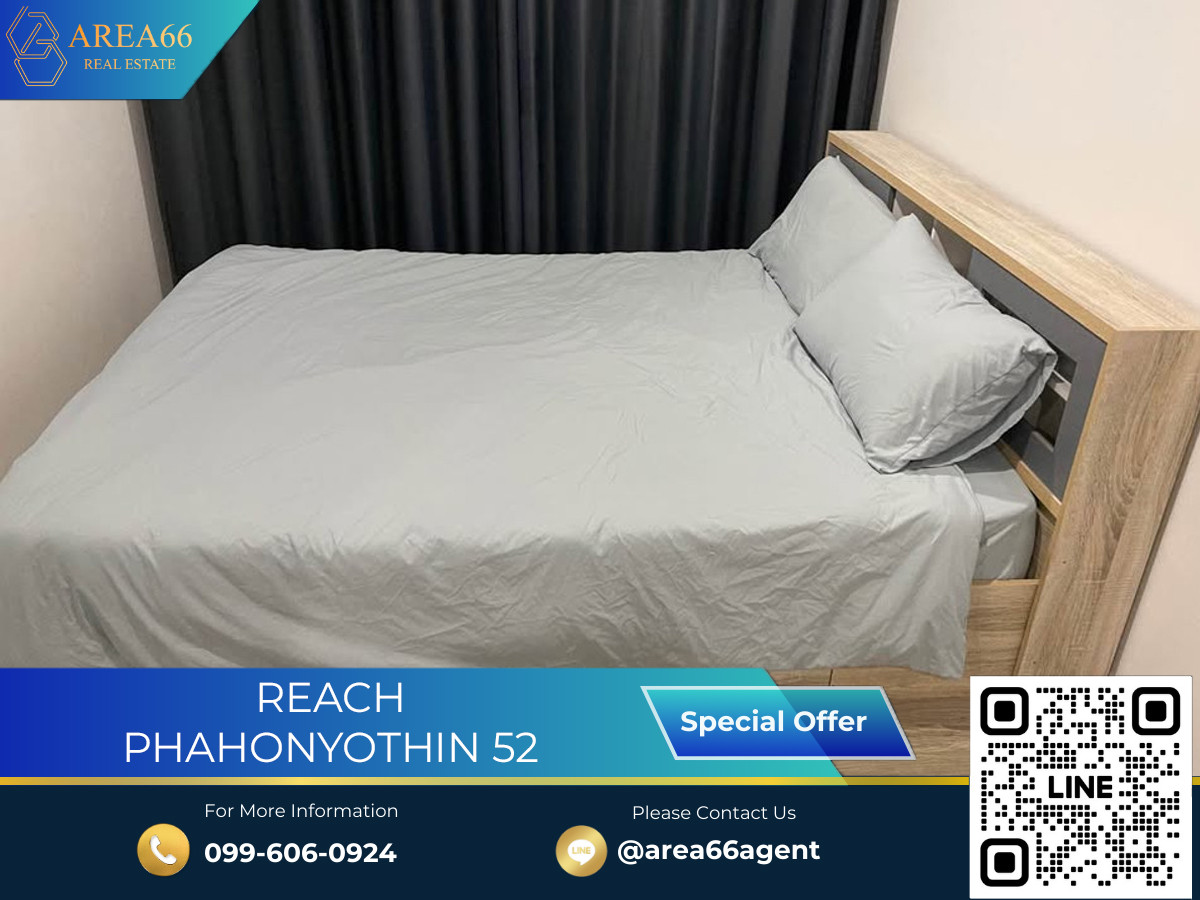 For SaleCondoVipawadee, Don Mueang, Lak Si : 🔥 For  sale!! Condo Reach Phahonyothin 52