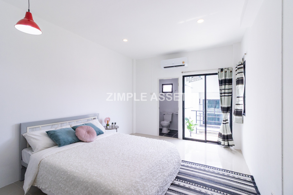For RentSamut Prakan,Samrong : Line ID: @zimple_asseet Apartment for Rent near Bang Phli Industrial Estate, Soi Muban Saeng Tawan Spacious, clean, safe, and affordable rooms in a convenient location.