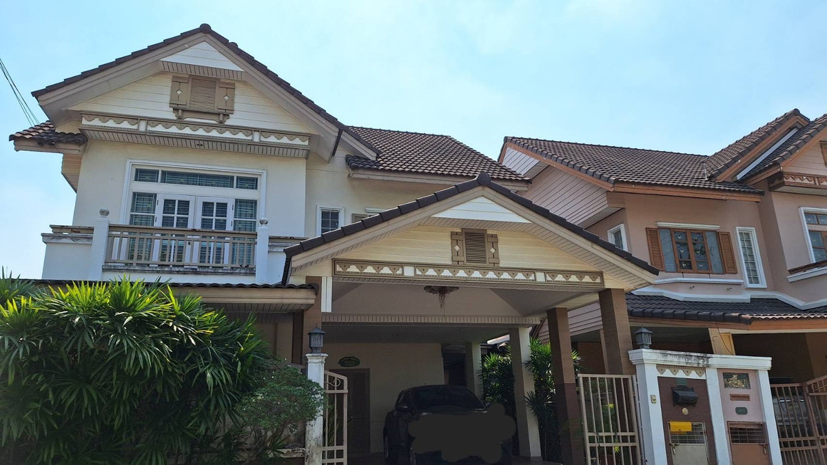 ขายบ้านมีนบุรี-ร่มเกล้า : บ้านเดี่ยว พาร์คเวย์ ชาเล่ต์ รามคำแหง / 3 ห้องนอน (ขาย), Parkway Chalet Ramkhamhaeng / Detached House 3 Bedrooms (FOR SALE) AA597