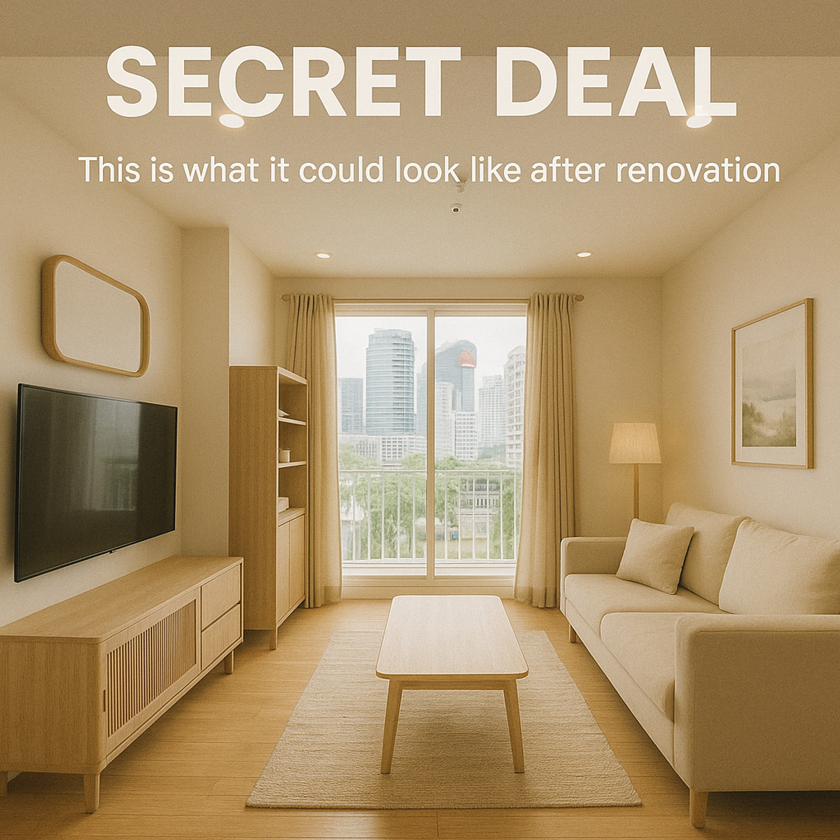 ขายคอนโดสุขุมวิท อโศก ทองหล่อ : 🔥 ข้อตกลงลับ | 1 ห้องนอน บ้านสิริ 31 | ราคาถูกที่สุด + ศักยภาพในการปรับปรุง