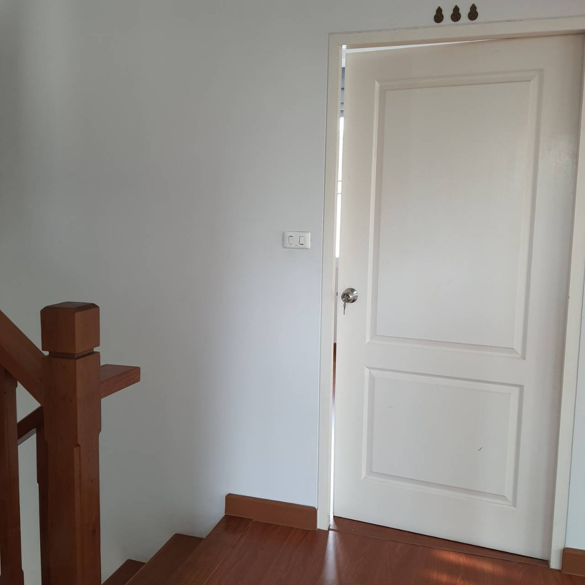 For SaleHousePhutthamonthon, Salaya : Very special discount, 2-story detached house (corner plot) near Borommaratchachonnani Road. Busarakam Residence Village