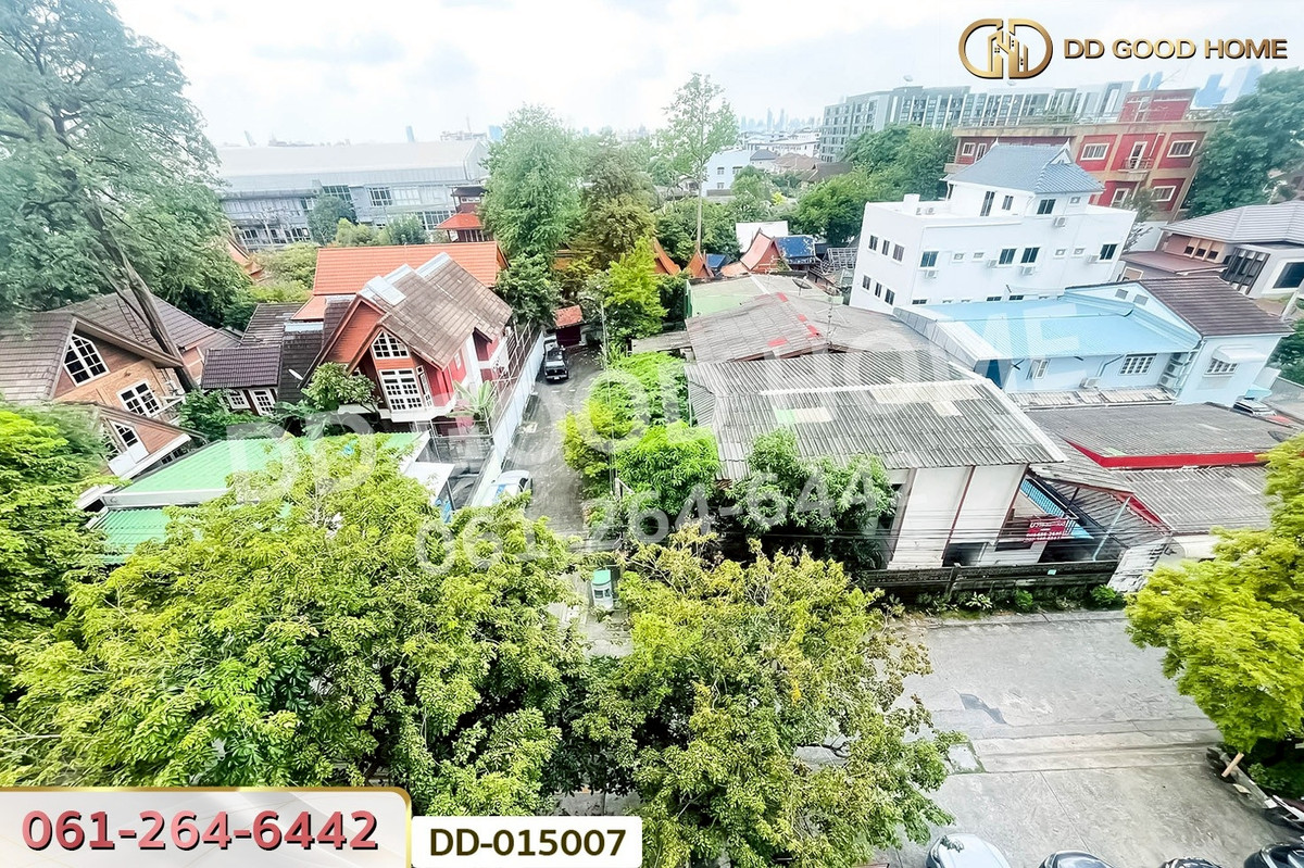 For SaleCondoLadprao101, Happy Land, The Mall Bang Kapi : DD-015007 P. Thana Tower 2 Condo, Soi Lat Phrao 58/1, near BTS Chok Chai 4 Station