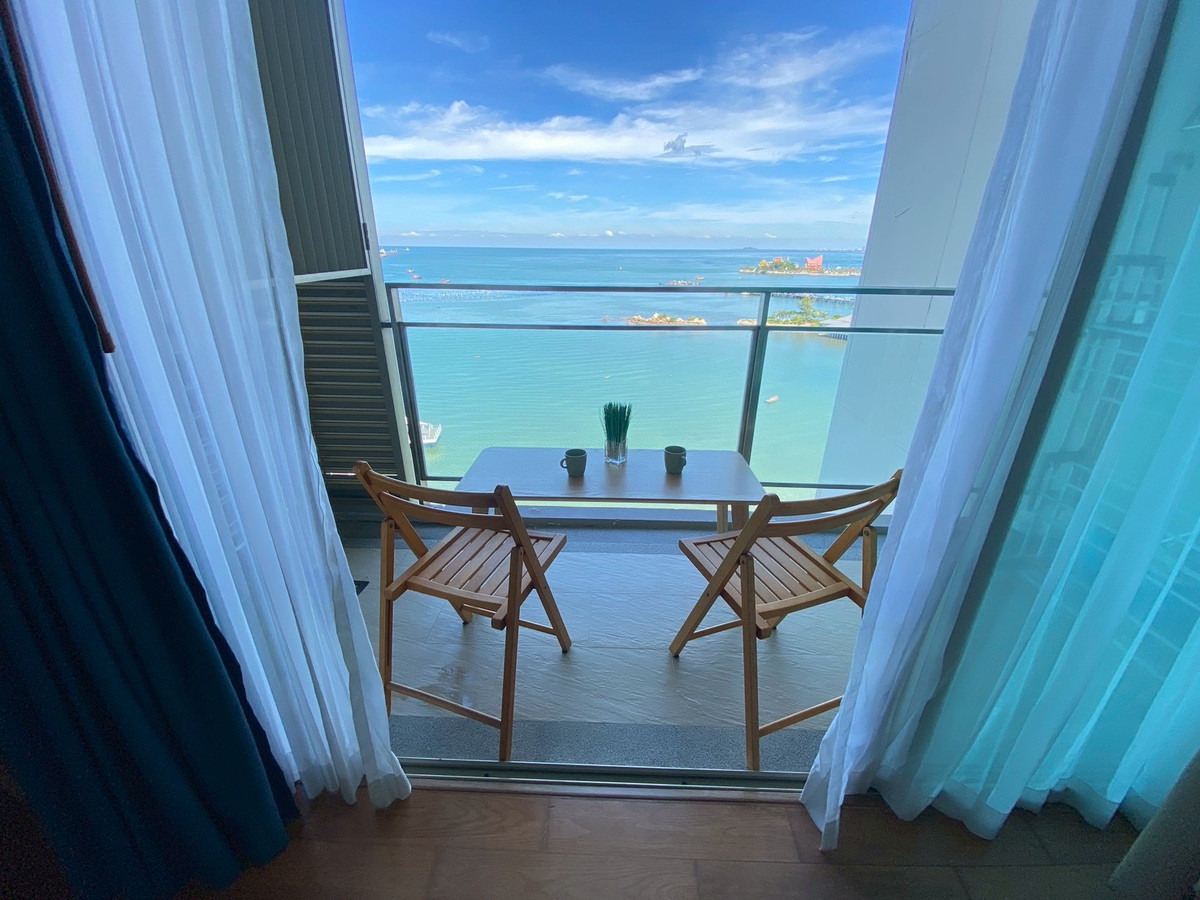 For SaleCondoSriracha Laem Chabang Ban Bueng : 6.59 million baht (negotiable) – free transfer Marina Bayfront Sriracha – 1 Bedroom 57 sq m, 10th floor, sea view