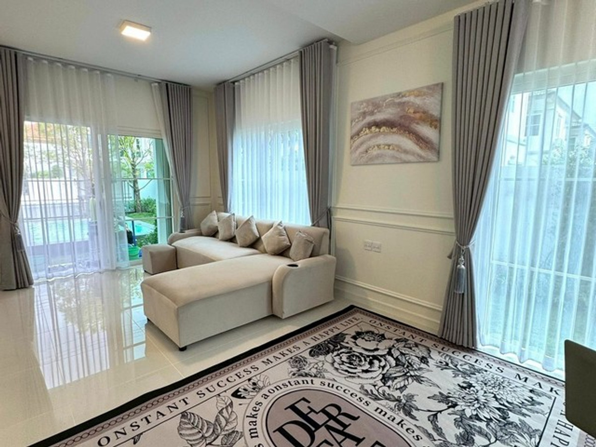 ให้เช่าบ้านบางนา แบริ่ง ลาซาล : YR4733 ให้เช่าบ้านเดี่ยว วิลลาจจิโอ 3 ศรีนครินทร์-บางนา Villaggio 3 Srinakarin-Bangna 90000 บาท