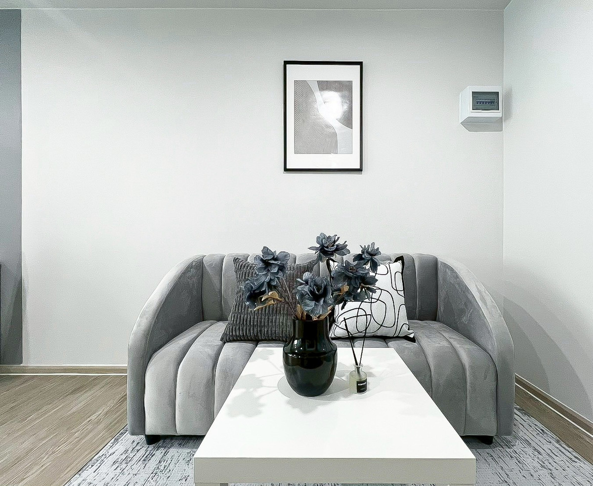 For RentCondoBangna, Bearing, Lasalle : Regent Home Bangna (Regent Home Bangna) 1 bedroom, 1 bathroom, size 28 sq m, 25th floor, Building B, rental price 11000 baht per month.