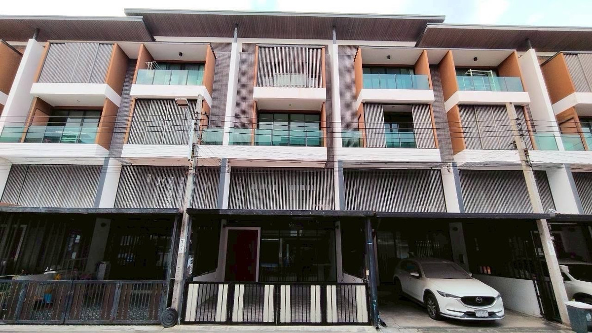 For RentTownhomeRama 2, Bang Khun Thian : ✨🏡 For rent! Home Office, 3 and a half floors, luxurious, completely renovated, Anintown Project, Thian Talay Soi 7.