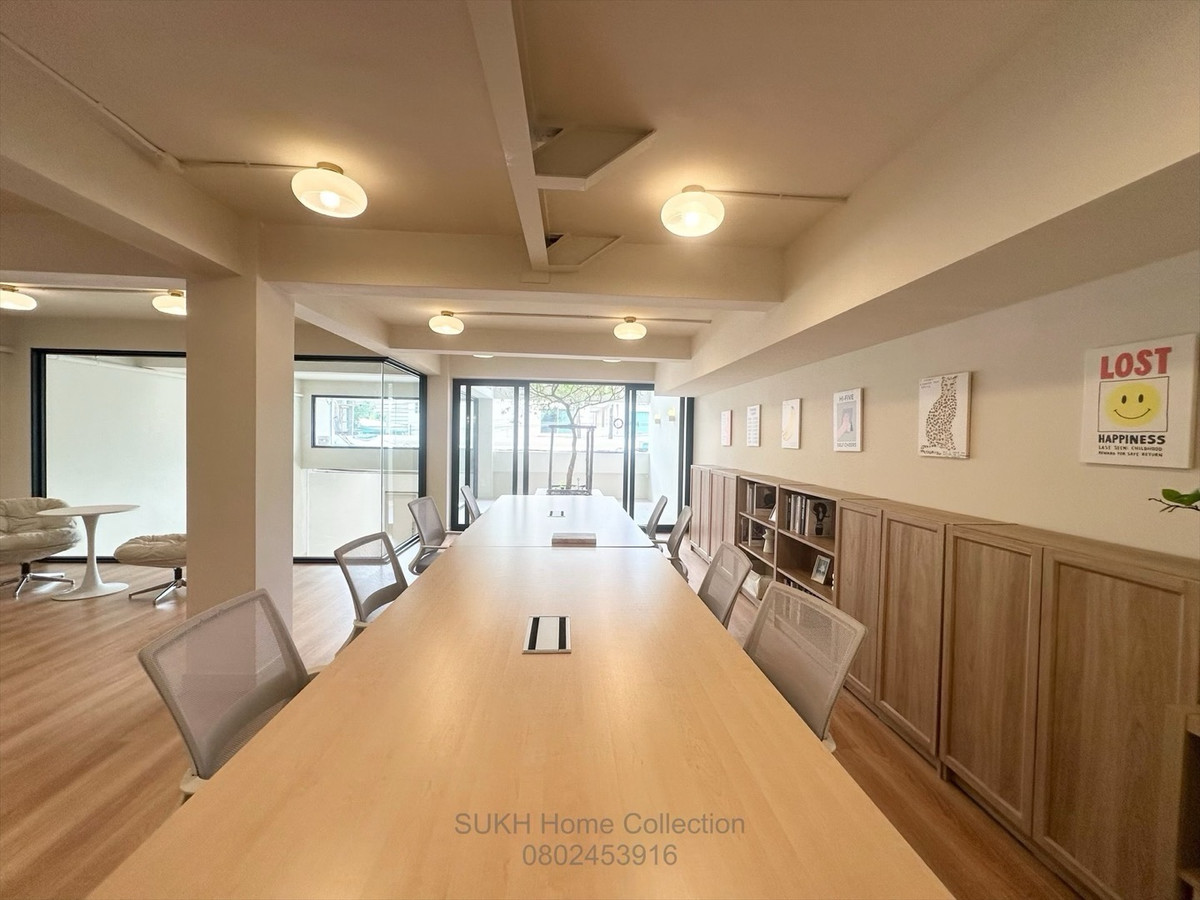 For SaleHome OfficeOnnut, Udomsuk : 5-story home office with elevator, Sukhumvit 101, 1070 sq m, decorated, ready to move in.