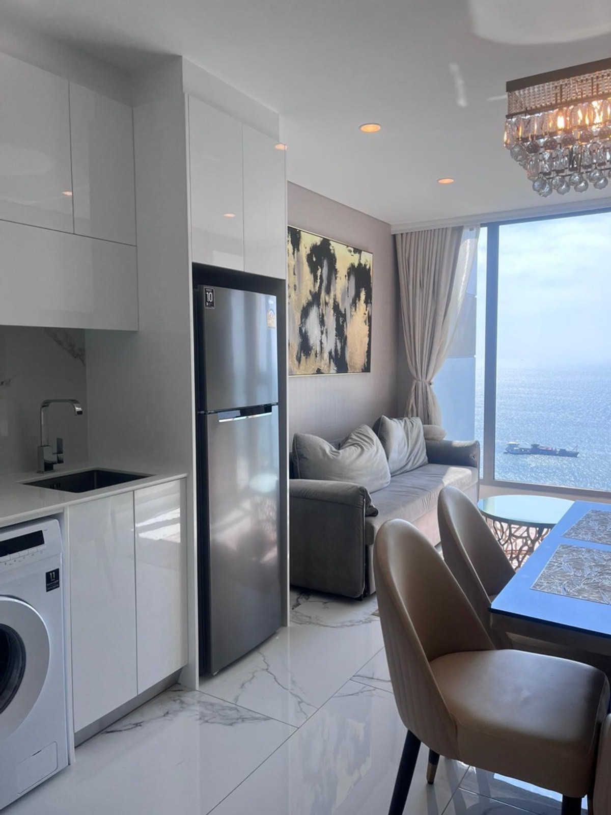 ให้เช่าคอนโดพัทยา บางแสน ชลบุรี สัตหีบ : โคปาคาบาน่าคอนโด 2 ห้องนอนให้เช่า