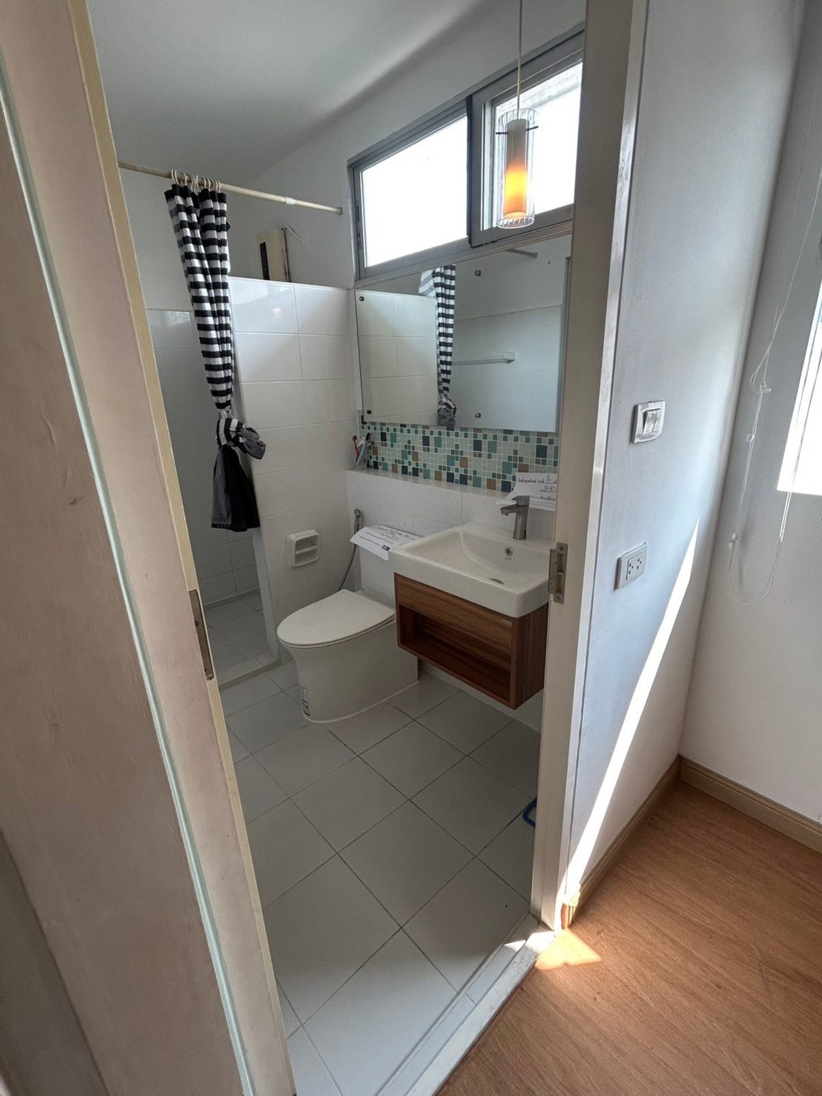 For SaleTownhomePattanakan, Srinakarin : 3-story townhouse for sale, Baan Mai Village, Rama 9, Krungthep Kreetha (S03-1977S)