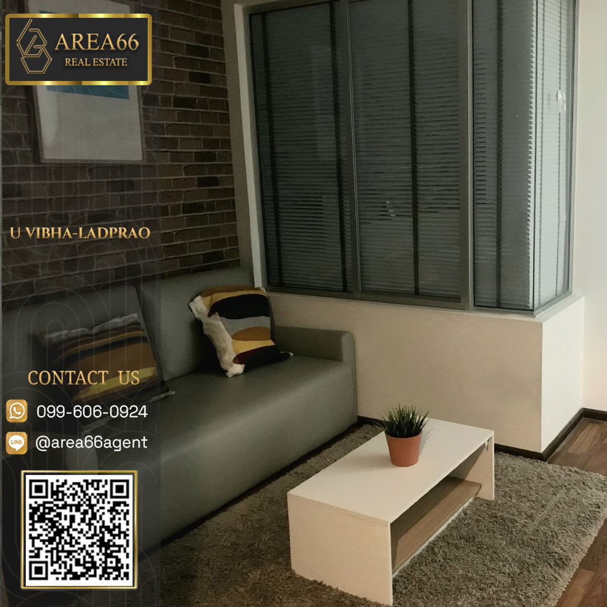 For SaleCondoLadprao, Central Ladprao : 🔥For sale!! Condo U Vibha-Lat Phrao