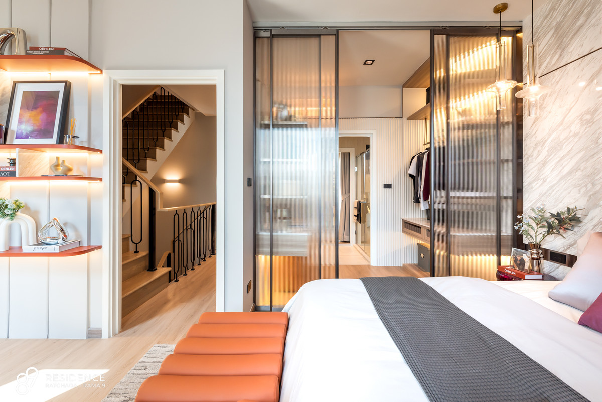 บ้านพระราม 9 เพชรบุรีตัดใหม่ RCA : ให้เช่า-ขาย บ้านหรู ทาวน์โฮมทรงอิสระ สไตล์บ้านเดี่ยว 4ชั้น 4 ห้องนอน 5 ห้องน้ำ จอดรถได้ 2คัน ในโครงการ 89 เรสซิเดนซ์ รัชดา-พระราม 9 ทำเลดี ราคาเอื้อมถึง ต่างชาติซื้อได้