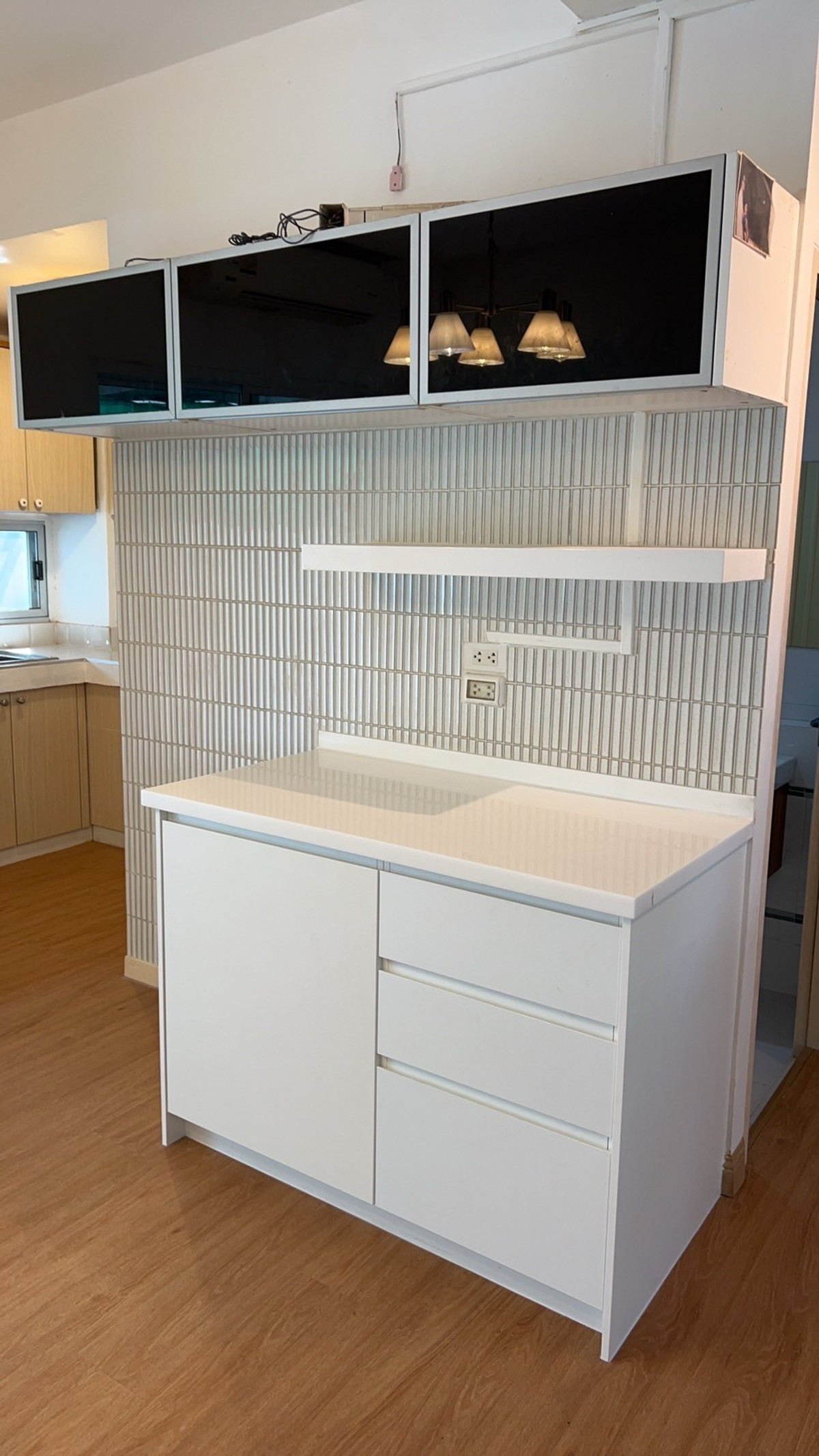 For SaleTownhomePattanakan, Srinakarin : 3-story townhouse for sale, Baan Mai Village, Rama 9, Krungthep Kreetha (S03-1977S)