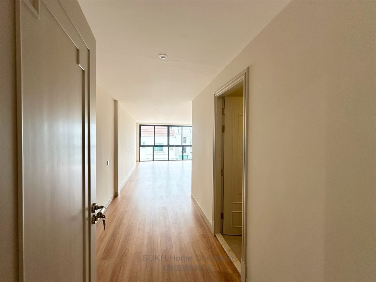 For SaleHome OfficeOnnut, Udomsuk : 5-story home office with elevator, Sukhumvit 101, 1070 sq m, decorated, ready to move in.