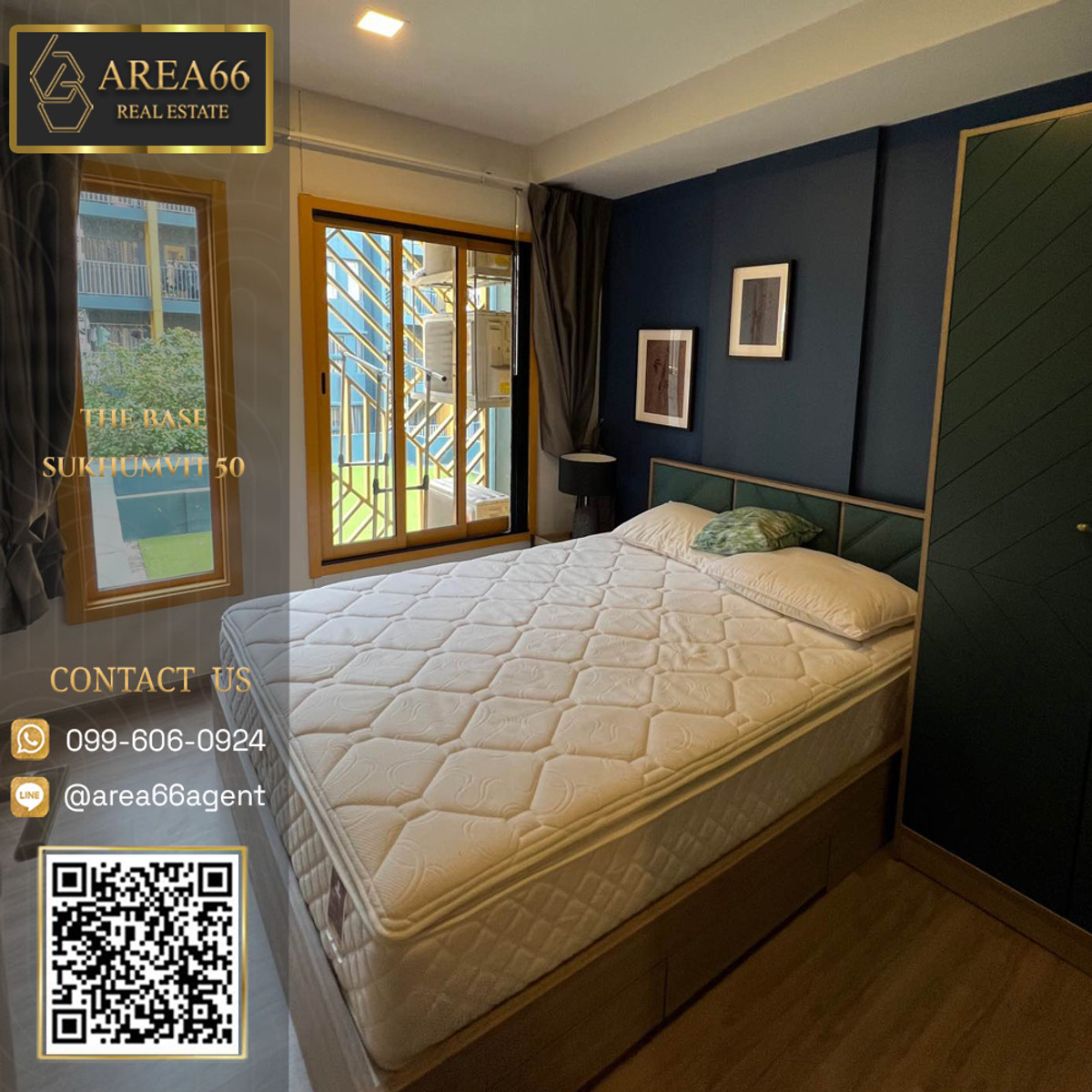 For SaleCondoOnnut, Udomsuk : 🔥For sale!! Condo The Base Sukhumvit 50