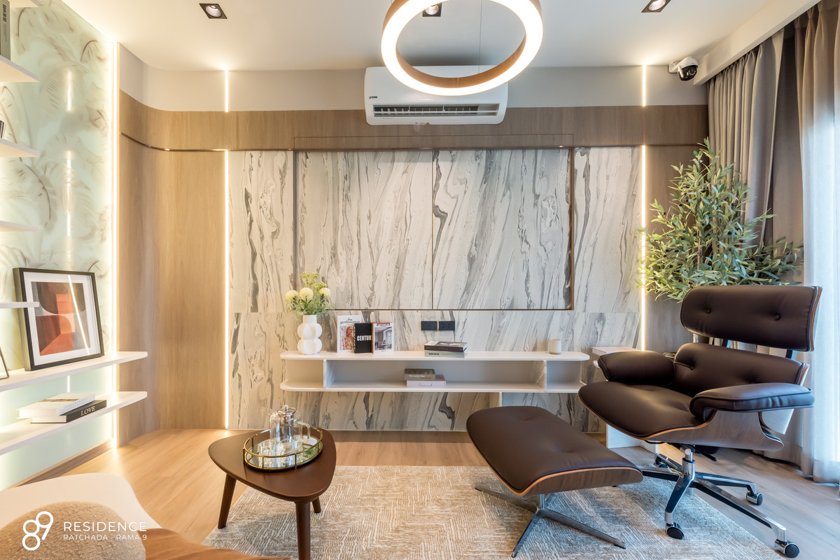 บ้านพระราม 9 เพชรบุรีตัดใหม่ RCA : ให้เช่า-ขาย บ้านหรู ทาวน์โฮมทรงอิสระ สไตล์บ้านเดี่ยว 4ชั้น 4 ห้องนอน 5 ห้องน้ำ จอดรถได้ 2คัน ในโครงการ 89 เรสซิเดนซ์ รัชดา-พระราม 9 ทำเลดี ราคาเอื้อมถึง ต่างชาติซื้อได้