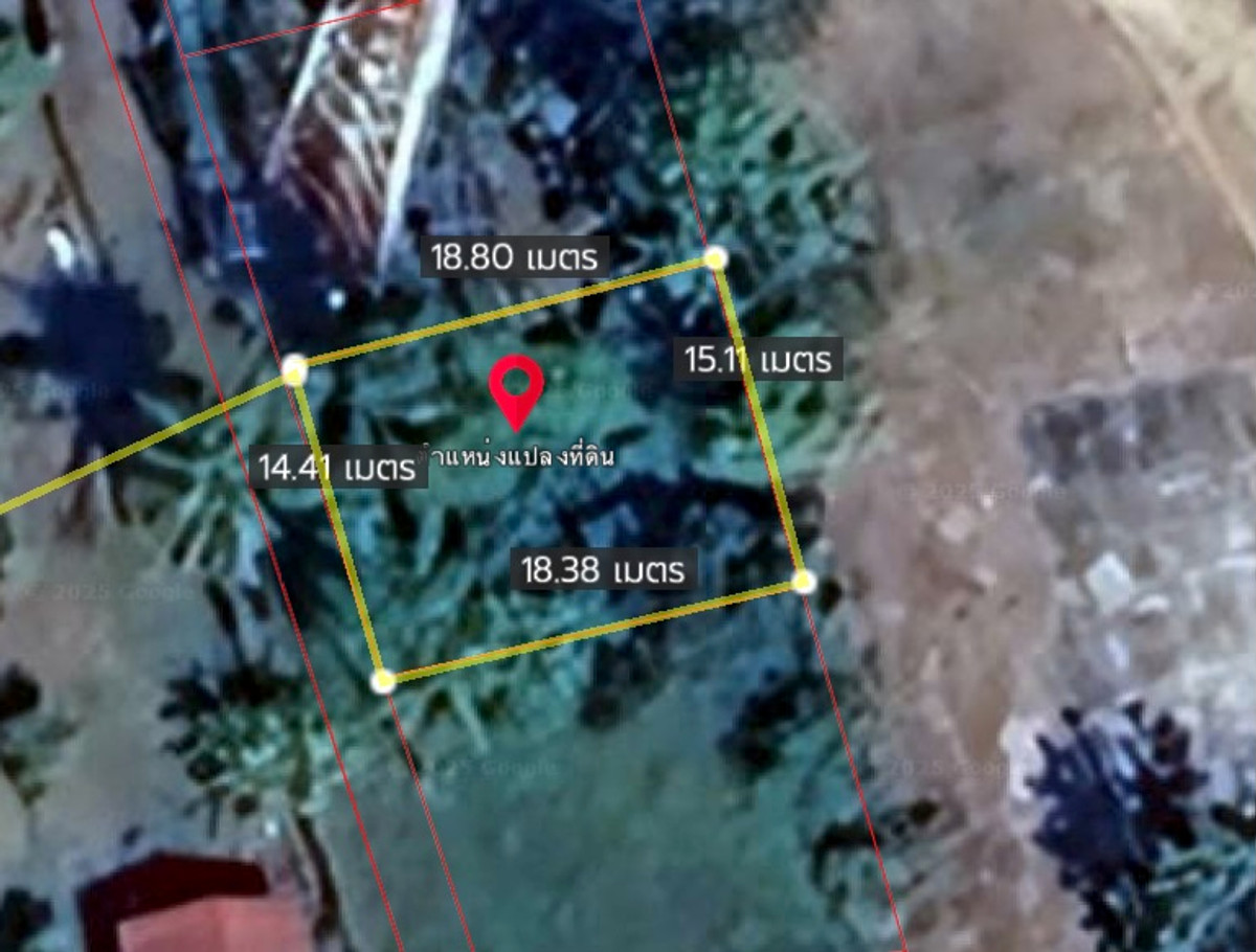 For SaleLandLampang : Empty land for sale next to public road, 69.5 sq m, Hang Chat District, Lampang Province (S03-2172)
